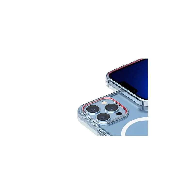 CARREGADOR DE BATERIA WIWU IP MAG CRYSTAL IP14PRO MAX TR AZUL