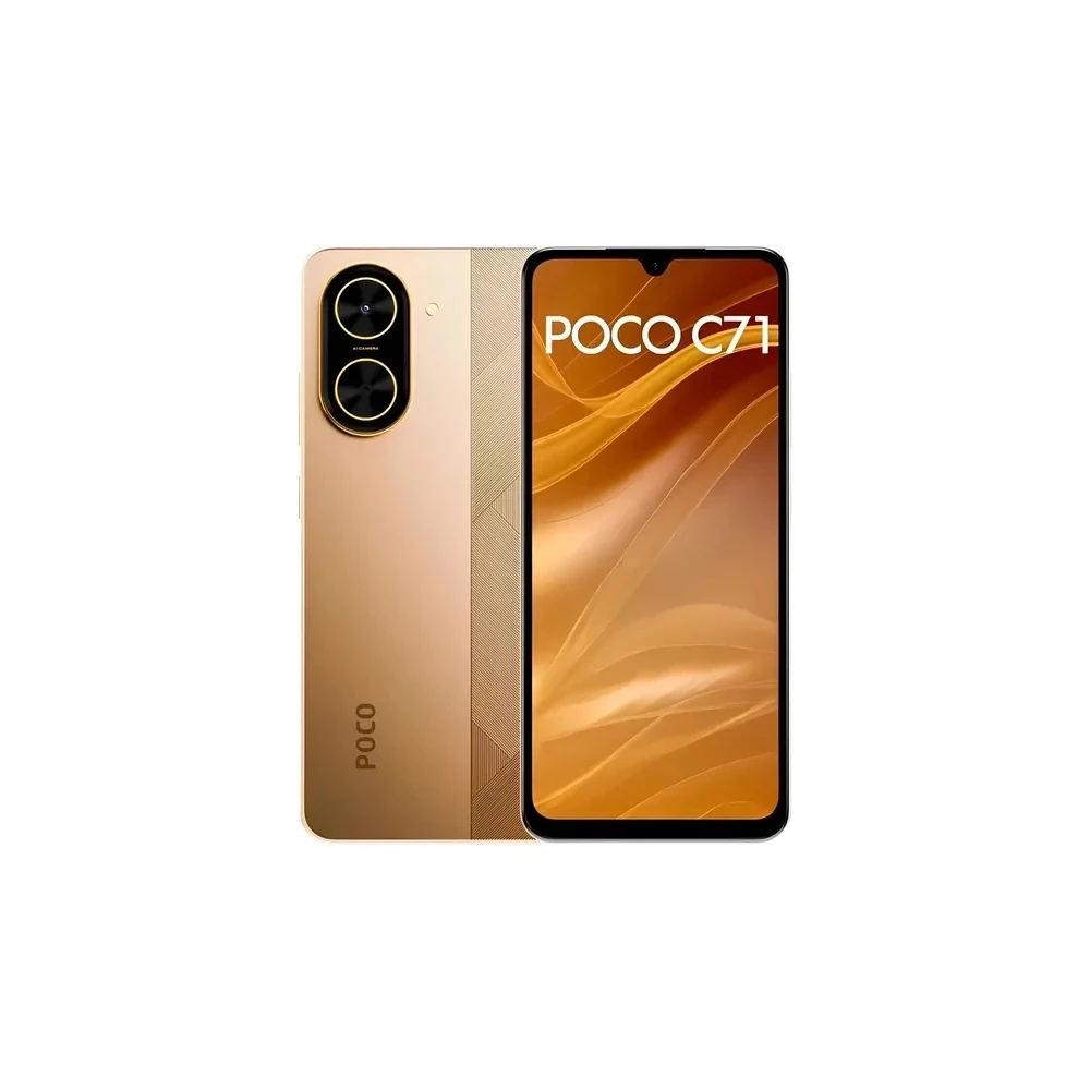 Xiaomi Poco C71 Dual 128 GB Dourado