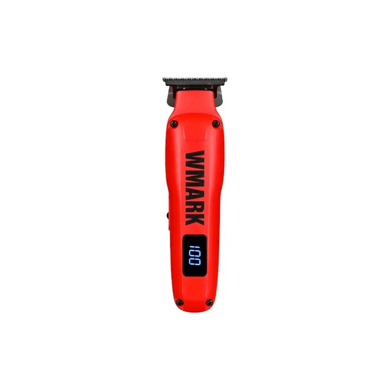 Aparador / Cortador de Cabelo Wmark NG-1205 / 7000RPM / 1200MAH / com Acessórios / Recarregável - Vermelho
