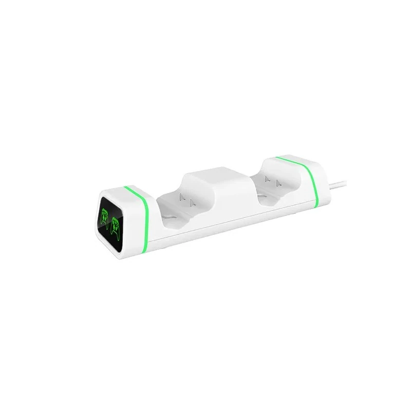 Base Carregador com 2 Baterias (800mAh) para Controle Xbox Series S|X|One - Branco
