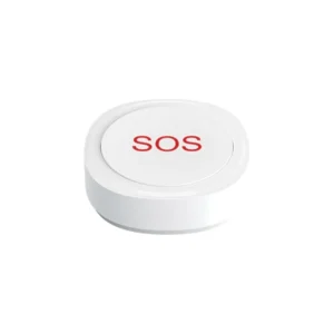 Botão de Pânico Sos EB15 Zigbee 2.4GHz / A Pilha / App Tuya - Branco