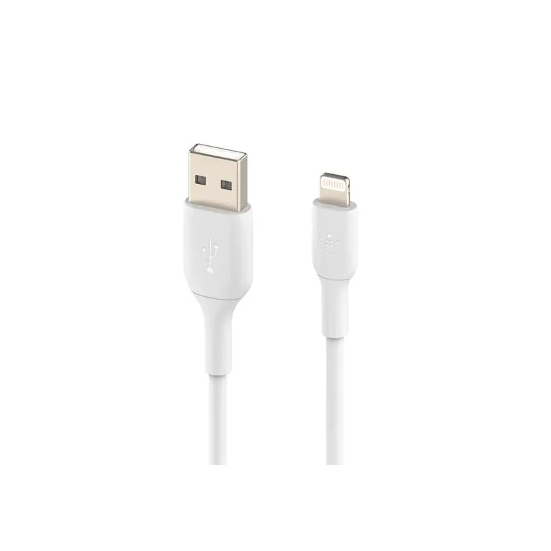 Cabo Belkin USB-A para Lightning CAA001BT2MWH / 2 Metros - Branco