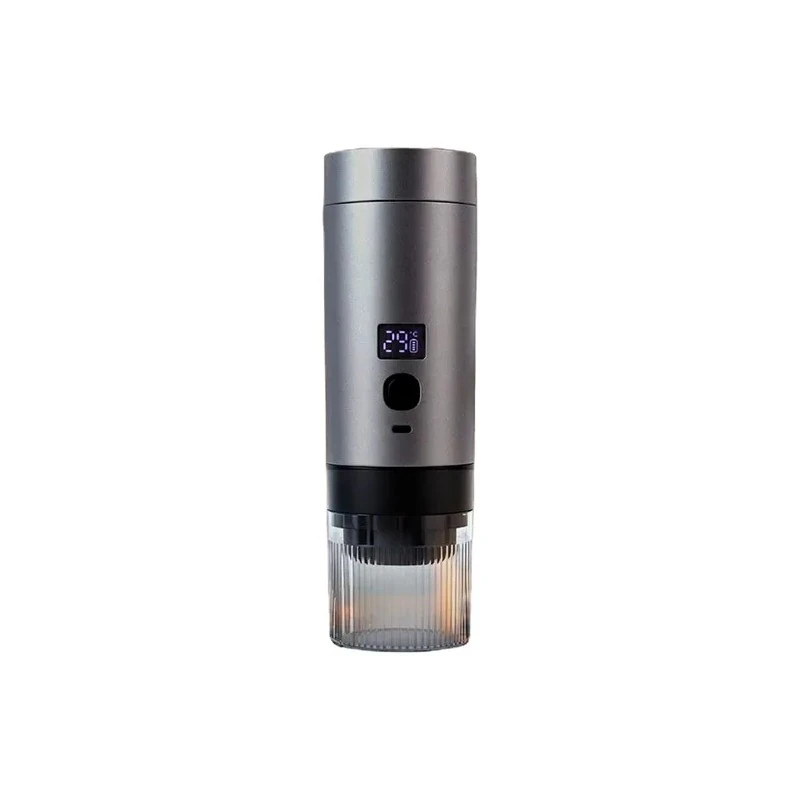 Cafeteira Expresso Portátil PBY-8 / 200ML / 72W - Cinza