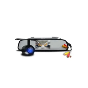 Câmera de Ré Quanta QTCRD500 com Display LCD 4.3" - Preto