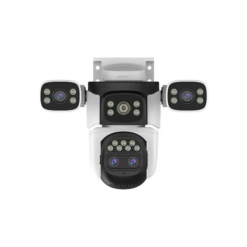 Câmera de Segurança Smart Wifi Xion XI-CCTV400 / 1080P / Full HD / Wifi / App O-Kam Pro - Branco/Preto