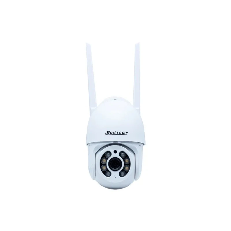 Câmera de Segurança Wi-Fi IP Smart Rodicar G5 Ultra HD 355º - Branca