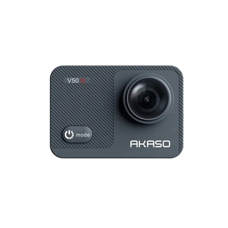 Câmera de Vídeo Akaso V50 X Câmera de Ação Esportiva 20MP / 4K Ultra HD / 2 Baterias / Tela Touch - Preto