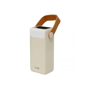 Carregador Portátil Powerbank G-Tide Oasis / 22.5W / 40000MAH / USB-A X2 / USB-C X1 - Bege