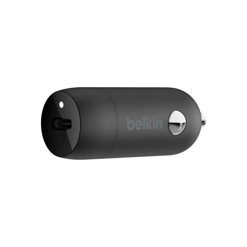 Carregador Veicular Belkin CCA003BTBK / 20W / USB-C – Preto