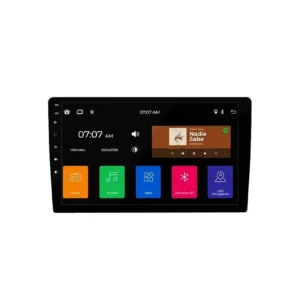 Central Multimídia Receptor Krab KBRM9 / 9" / GPS / Bluetooth / Wi-Fi / FM / USB - Preto