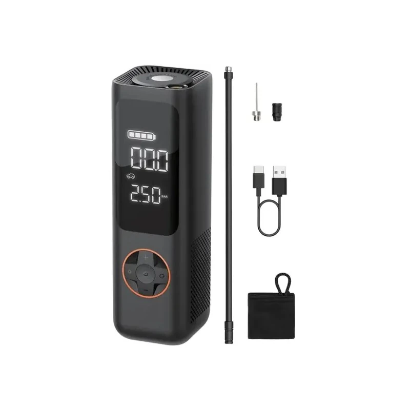 Compressor de Ar Portátil Joog Elétrico Air P1 QJCQBP1 / 5000mAh - Preto