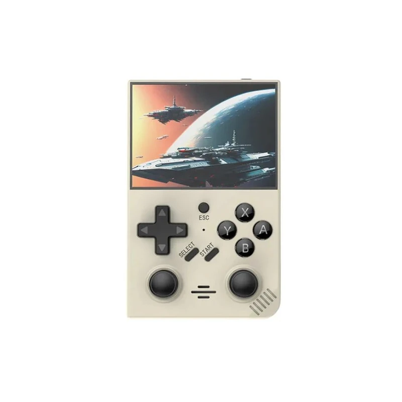 Consola Game Portatil D-R35 Plus / 1GB / 8GB - Marrom Claro