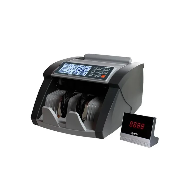 Contadora de Dinheiro Quanta (QTCDD20) para 300 Notas 110V - Cinza
