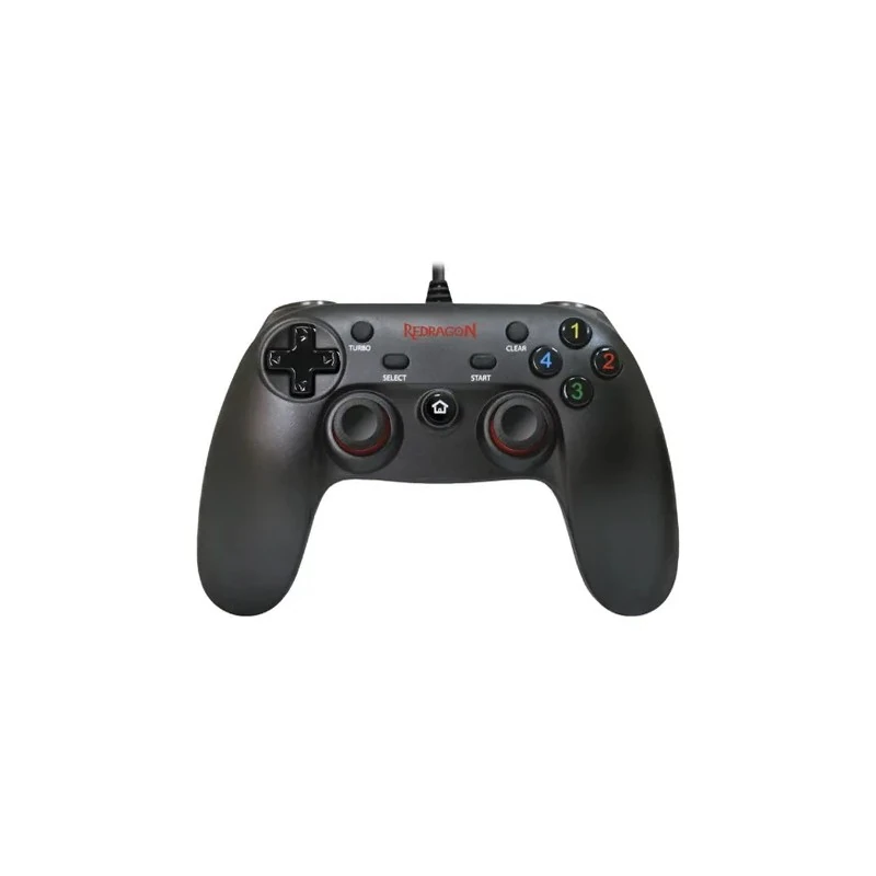 Controle USB Redragon Saturn G807 para Playstation 3 e PC - Preto