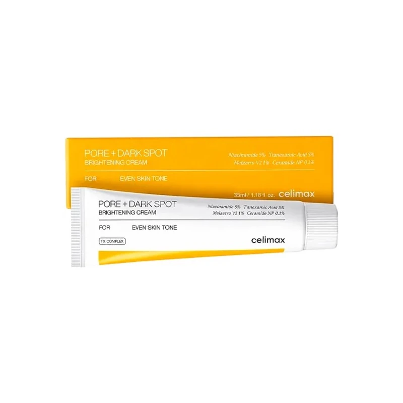 Creme Hidratante Facial Celimax Pore + Clareador de Manchas Escuras / 35ML