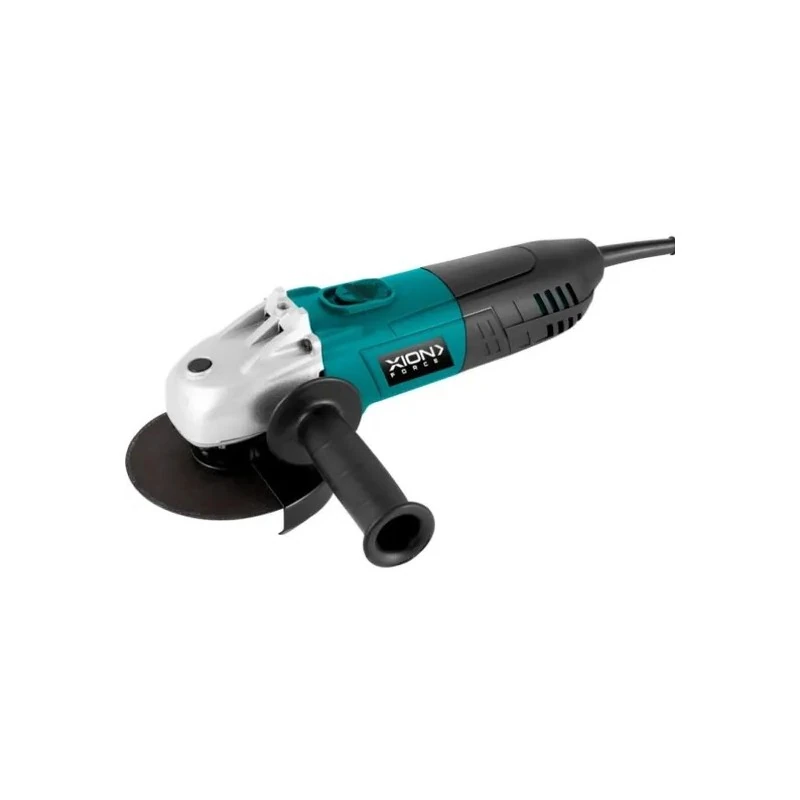 Esmerilhadeira Angular Xion XI-TOOLAG81 / 800W / 11000 RPM / 220V - Preto/Turquesa