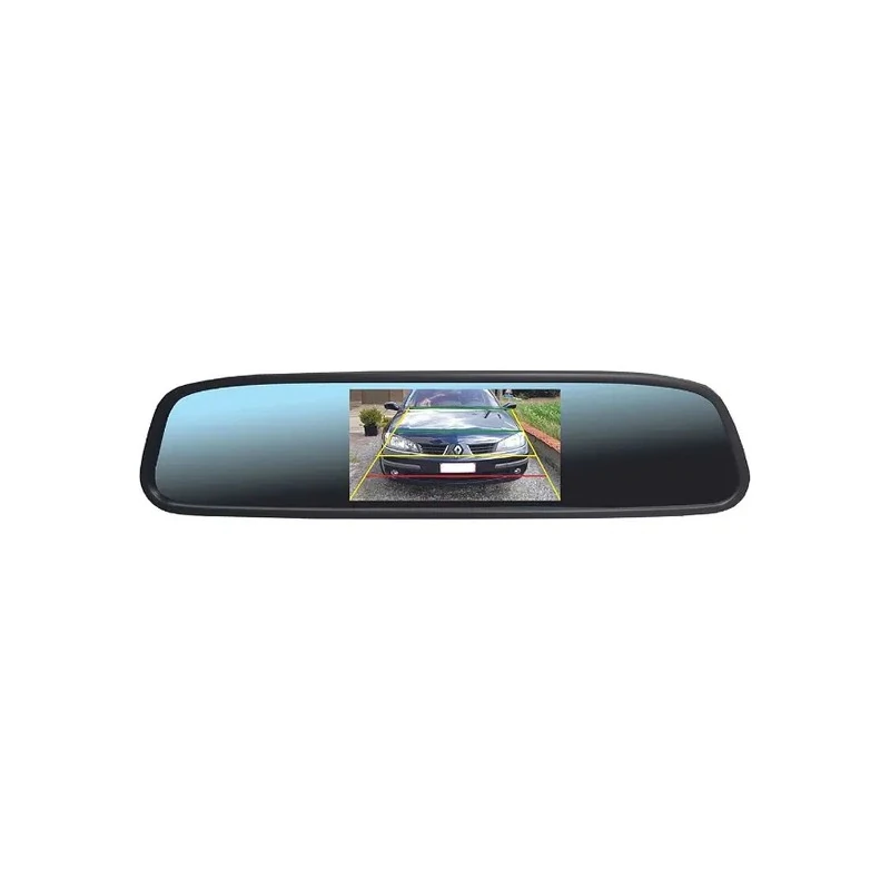 Espelho Retrovisor Xion XI-REV40 com Câmera Traseira - Preto