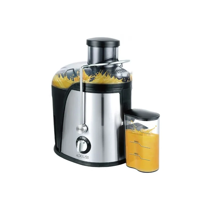 Extrator de Suco Ackiliss ACL-2805 / 600W / 350ML / 220-240V ~ 50/60HZ - Preto/ Inox