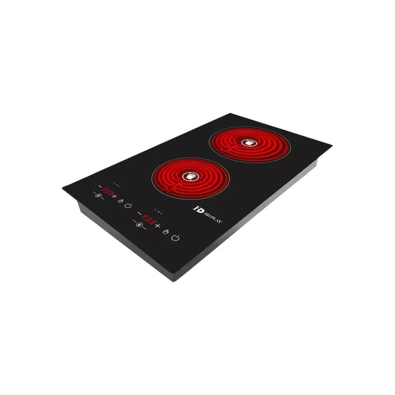 Fogareiro Elétrico Infravermelho HD Play HM-AVTR2H / 2 Bocas / 3000W / 220V ~ 50Hz - Preto