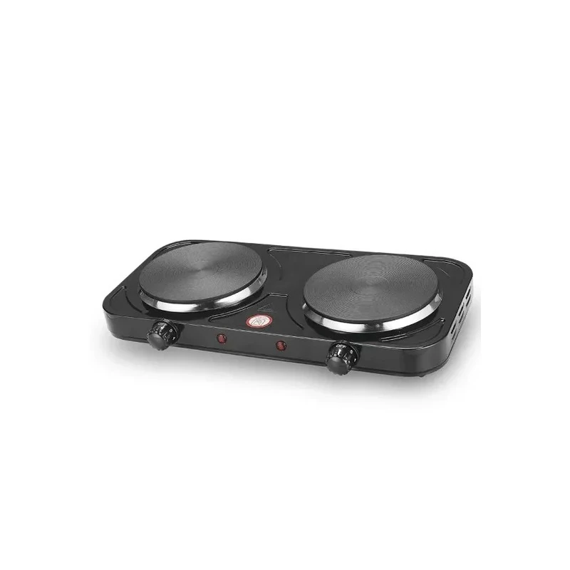 Fogareiro Elétrico Smartfy FG04B / 2 Bocas / 2000W / 110V ~ 60Hz - Preto