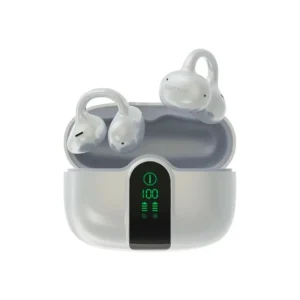 Fone de Ouvido Sem Fio Blackview Airbuds 15 com Bluetooth - Branco Gelo