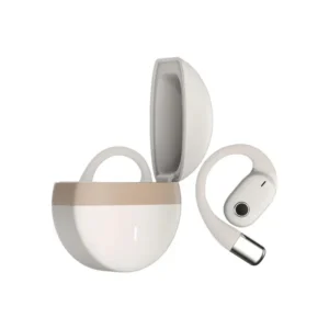 Fone de Ouvido Sem Fio Joog U9-JG com Bluetooth V5.3 - Bege