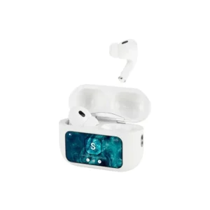 Fone de Ouvido Sem Fio Smartfy FS01 com Bluetooth / Tela Touchscreen - Branco