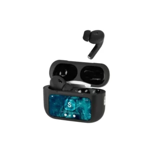 Fone de Ouvido Sem Fio Smartfy FS01 com Bluetooth / Tela Touchscreen - Preto