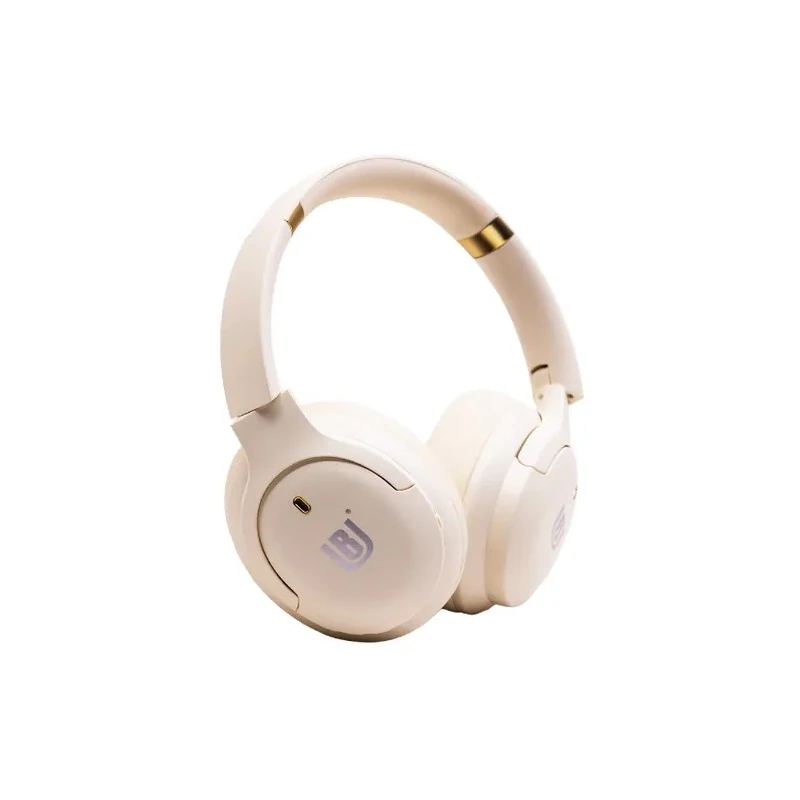 Fone de Ouvido Sem Fio Ur EA-01 com Bluetooth 5.3 / Cancelamento de Ruído Ativo - Bege.