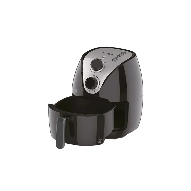 Fritadeira Elétrica Multilaser Air Fryer CE022 / 4 Litros / 200º / 1500W / 220V - Preto