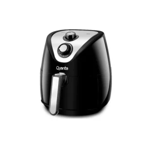 Fritadeira Elétrica Quanta QTAF400 Sem Óleo Até 200 Graus para 3.2L 220V - Preto e Prata