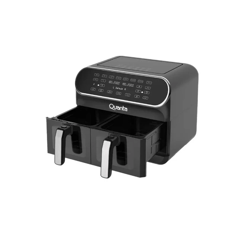 Fritadeira Elétrica Quanta QTAFS80 Duesupreme Air Fryer / 8 Litros / 80-200 °C / 2400W / 110V ~ 60HZ - Preto