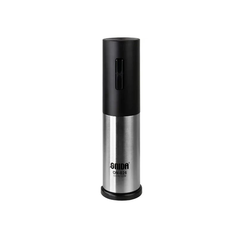 Kit Abridor de Vinho Elétrico Onida ON-026 / Recarregável / 10W - Preto/Prata