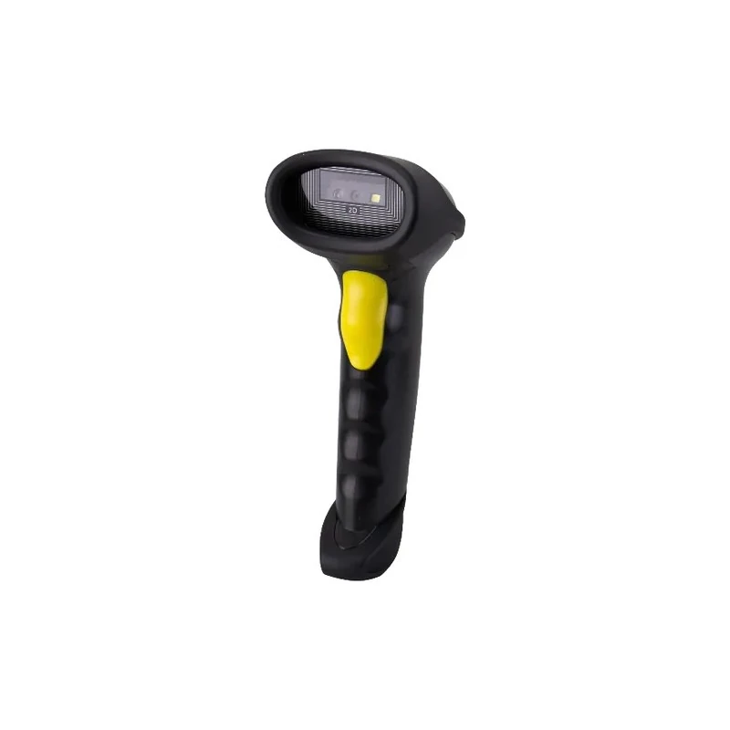 Leitor de Código de Barras Quanta QTLCQ100 Quickscan Lite 1D/2D com Fio - Preto/Amarelo