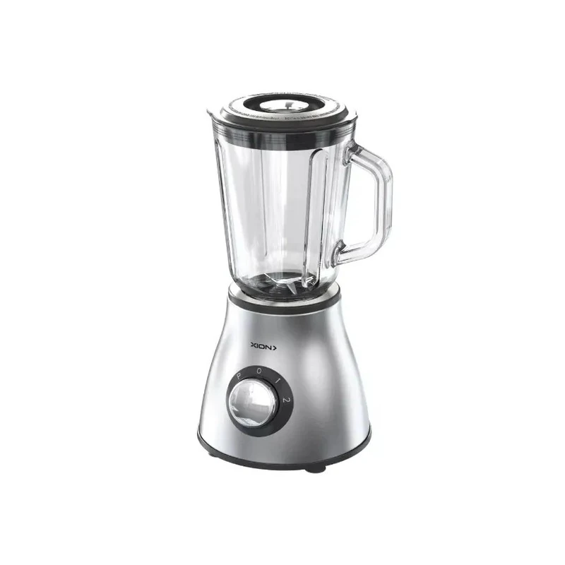 Liquidificador Xion XI-LI610 / 2 Velocidades + Pulsar / 600W / 1.5 Litros / 220V - Prata