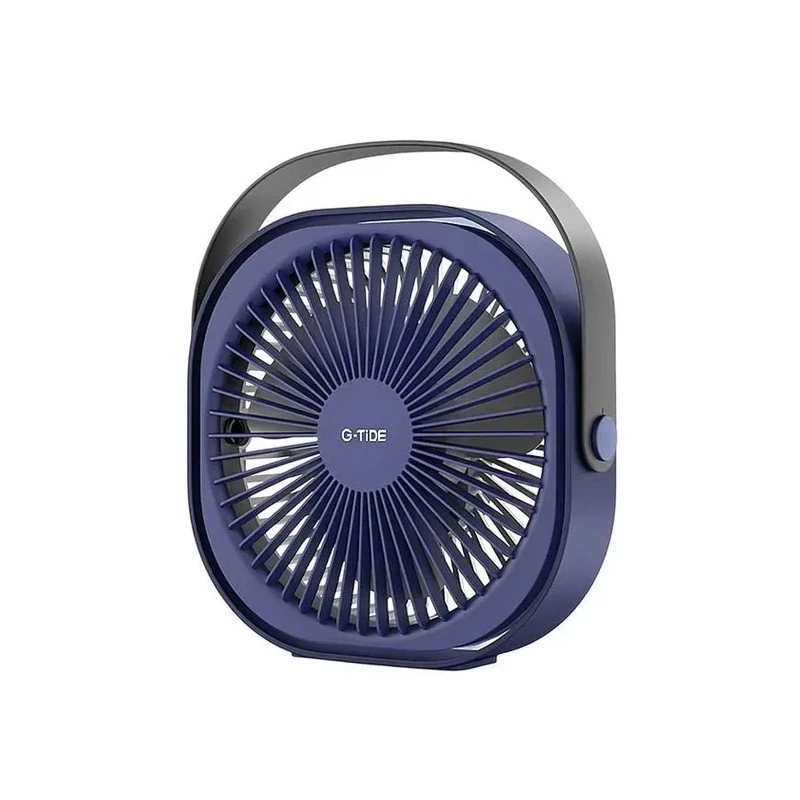 Ventilador de Mesa G-Tide FD01 / 3 Pás / 4400mAh / Recarregável - Azul