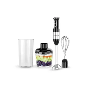 Liquidificador Elétrico Qylar Quick Mixer / 3 Em 1 / 400W / 2 Velocidades / 110-127V ~ 50/60Hz - Inox
