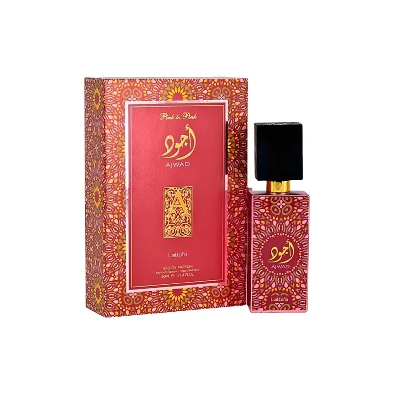 Perfume Lattafa Ajwad Pink To Pink 60ML Eau de Parfum Feminino
