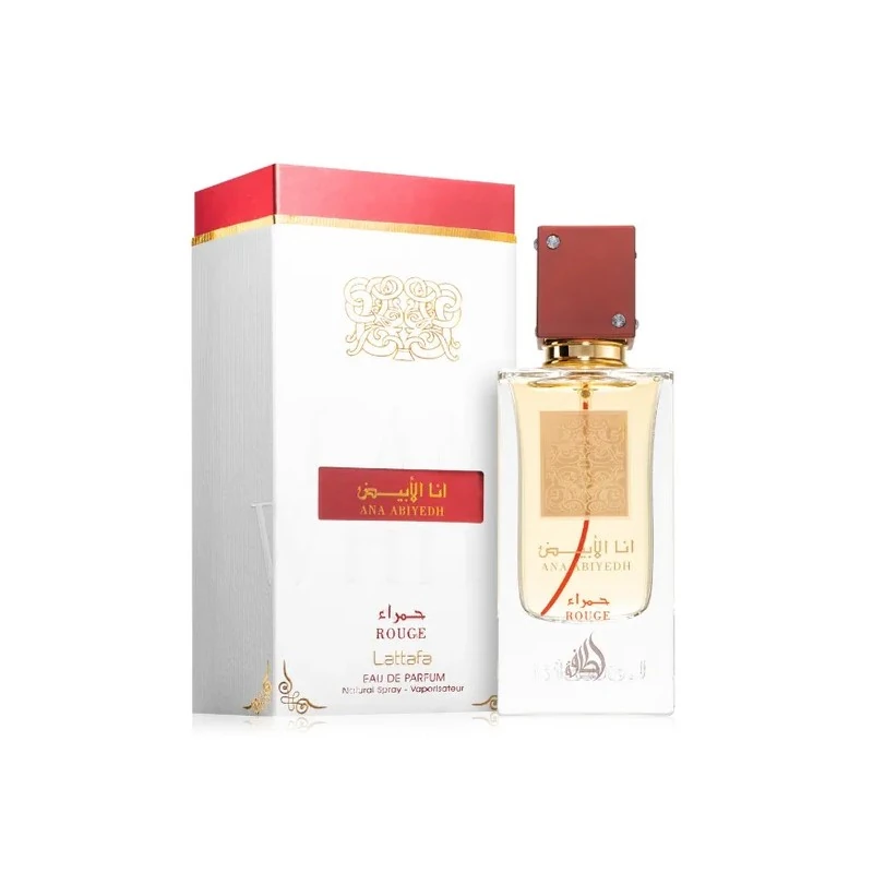 Perfume Lattafa Ana Abiyedh Rouge Edição 60ml Unissex Eau de Parfum
