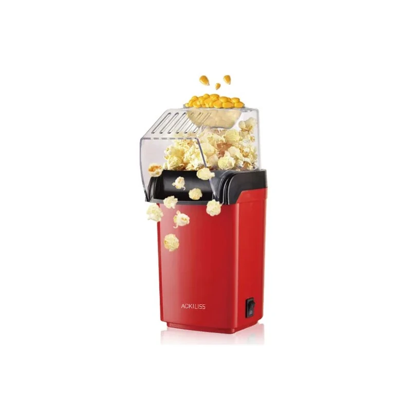 Pipoqueira Elétrica Ackiliss ACL-9014 / 1200W / 2 Litros / 220-240V ~ 50/ 60HZ - Vermelho