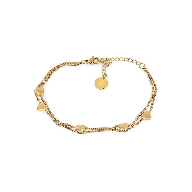 Pulseira Feminina Daniel Klein DKJ.11.10003-1 - Dourado