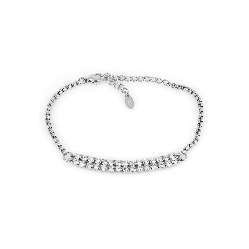 Pulseira Feminina Daniel Klein DKJ.11.10005-2 - Prata