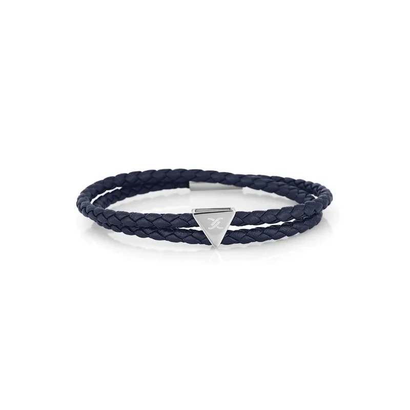 Pulseira Feminina Daniel Klein DKJ.6.10029-2 - Couro Azul