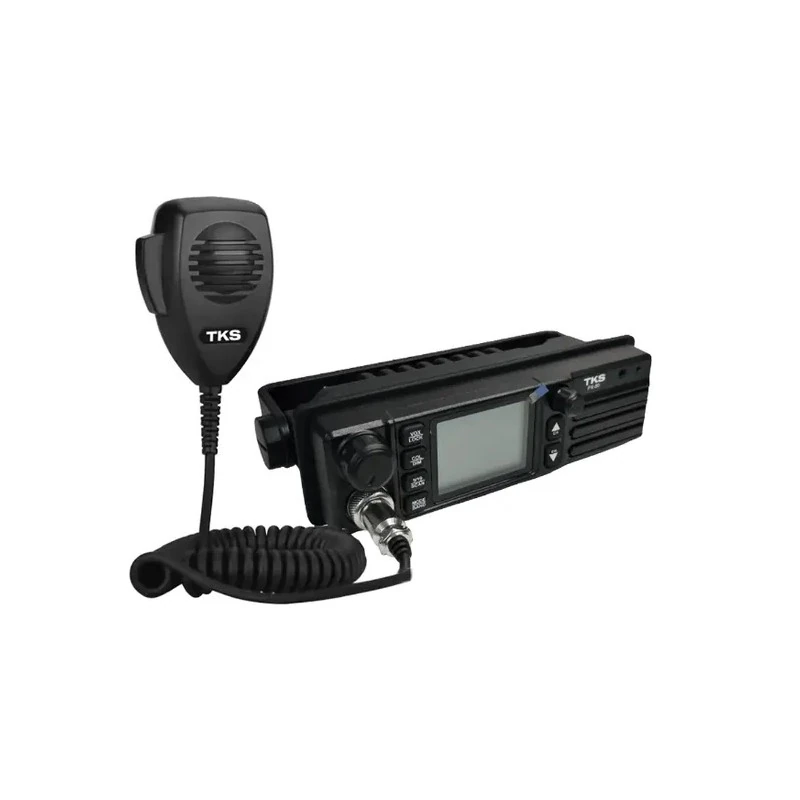 Rádio Amador TKS PX-80 / 80 Canais / AM/FM / 8W - Preto