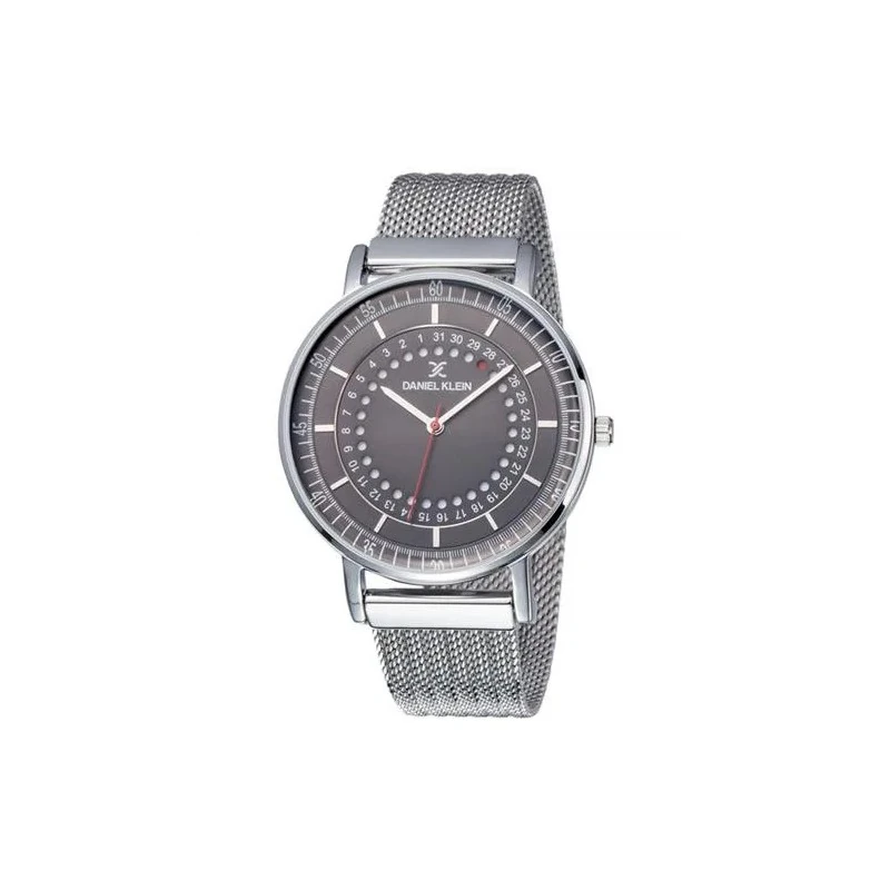 Relógio Analógico Masculino Daniel Klein Fiord DK11830-3 de Metal - Prata e Cinza
