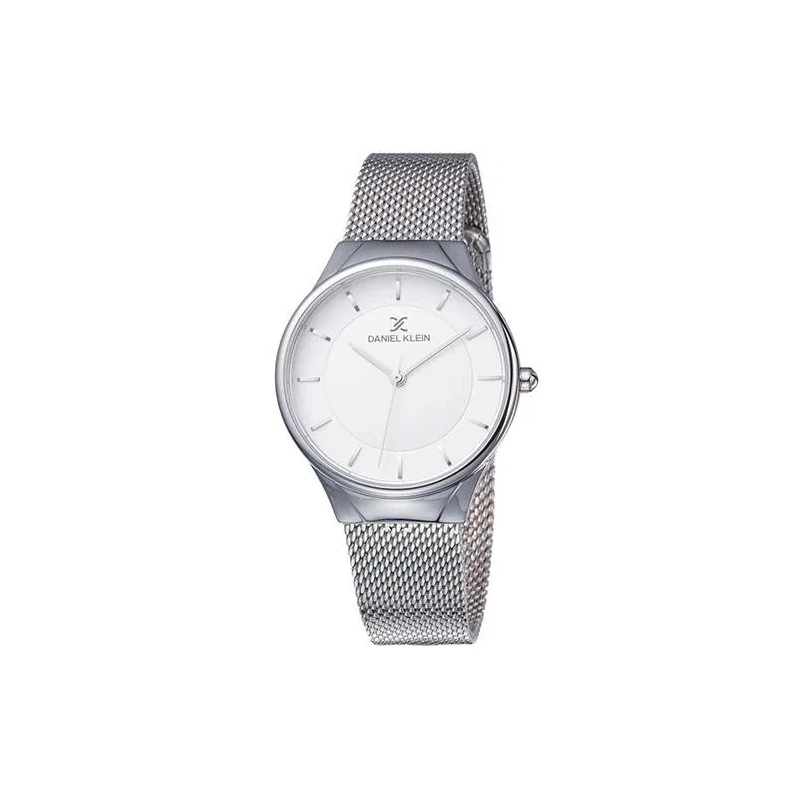 Relógio Analógico Daniel Klein Fiord DK11874-1 Feminino, Metal - Prata