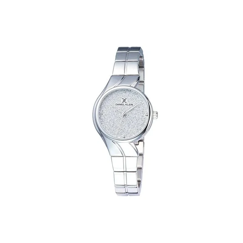 Relógio Analógico Daniel Klein Premium DK11910-1 Feminino Pulseira de Aço Inoxidável - Prata