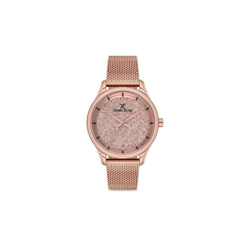 Relógio Analógico Feminino Daniel Klein DK.1.12531-2 - Rosa Ouro