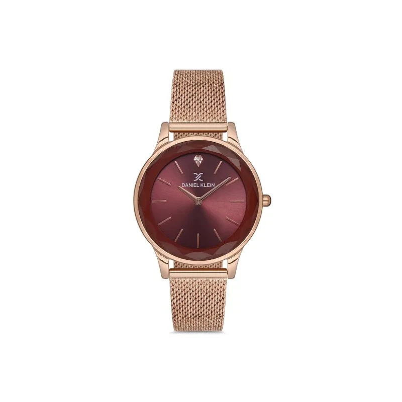 Relógio Analógico Feminino Daniel Klein DK.1.12678-6 Premium Ladies / Pulseira de Aço Inoxidável - Rose Gold