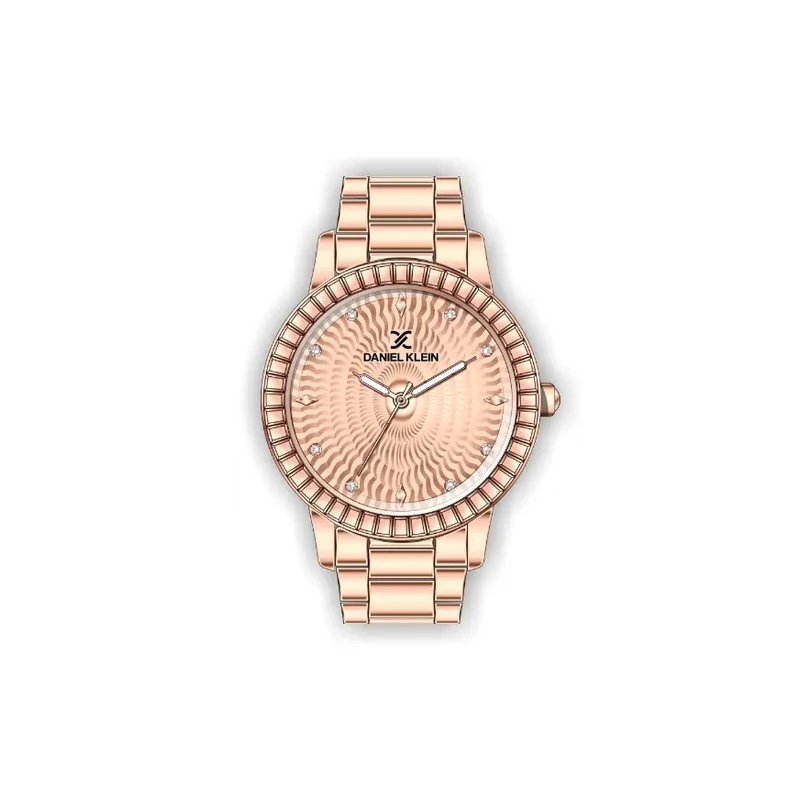 Relógio Analógico Feminino Daniel Klein Premium DK.1.12287-2 - Rosa Ouro